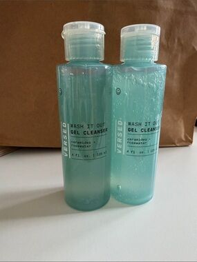 Versed Wash It Out Gel Cleanser - Aqua (2 Pack)